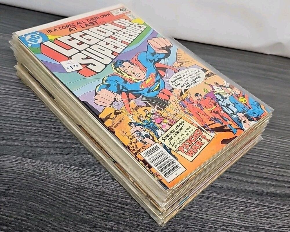 Mix Lot of SUPERBOY Legion of super Comic Books Lot of 18 DC Comics 1980's #251